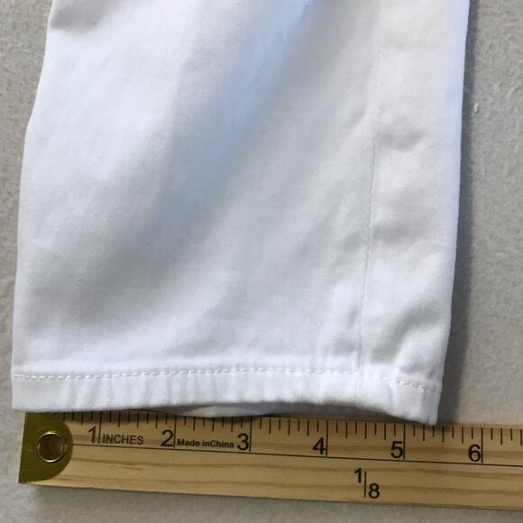 AG Adriano Goldschmied womens 28 white skinny jeans modal cotton blend soft - Picture 8 of 11